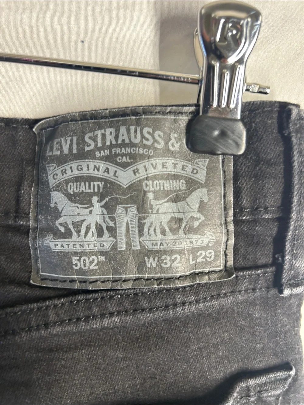 Levi's Men's Slim Black Jeans